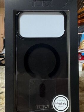 Tumi Black Phone Case IPhone 17 Pro Max